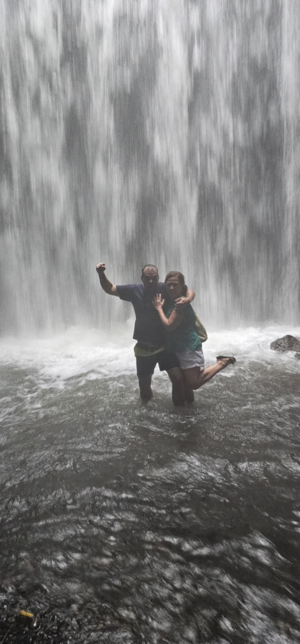 am Tukad Cepung Wasserfall