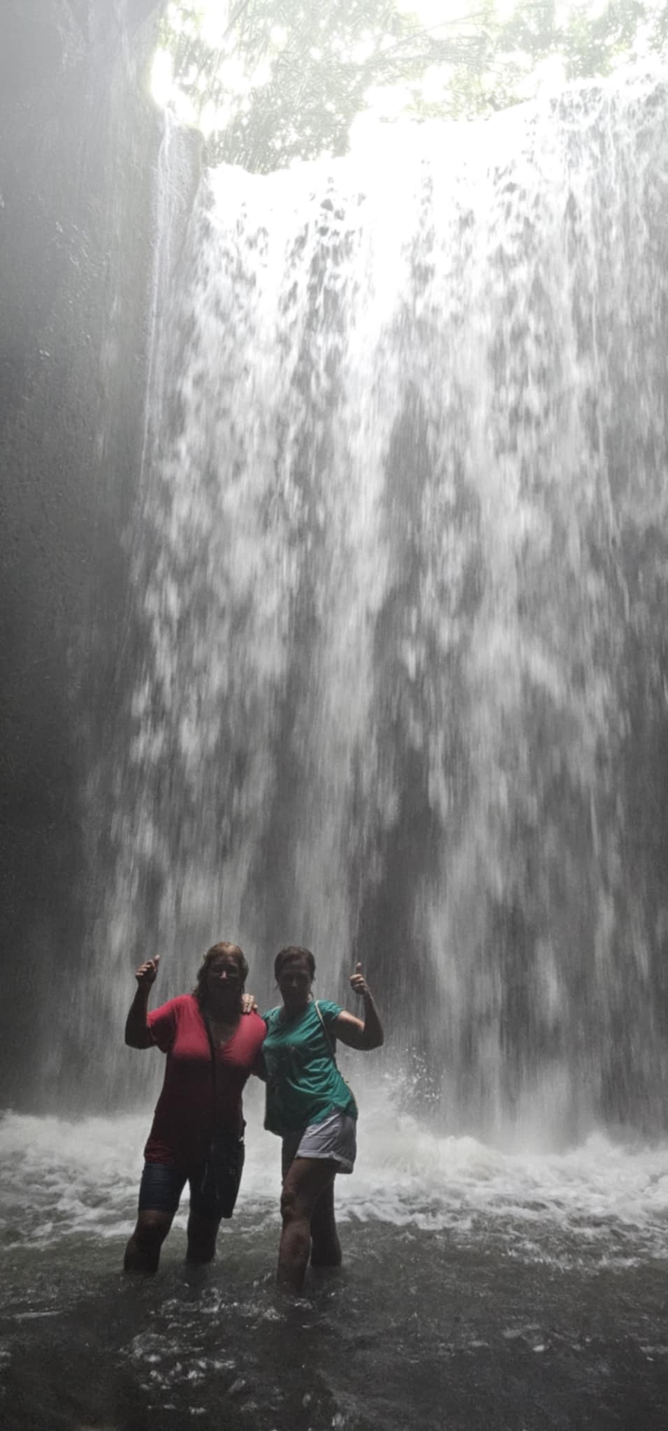 am Tukad Cepung Wasserfall